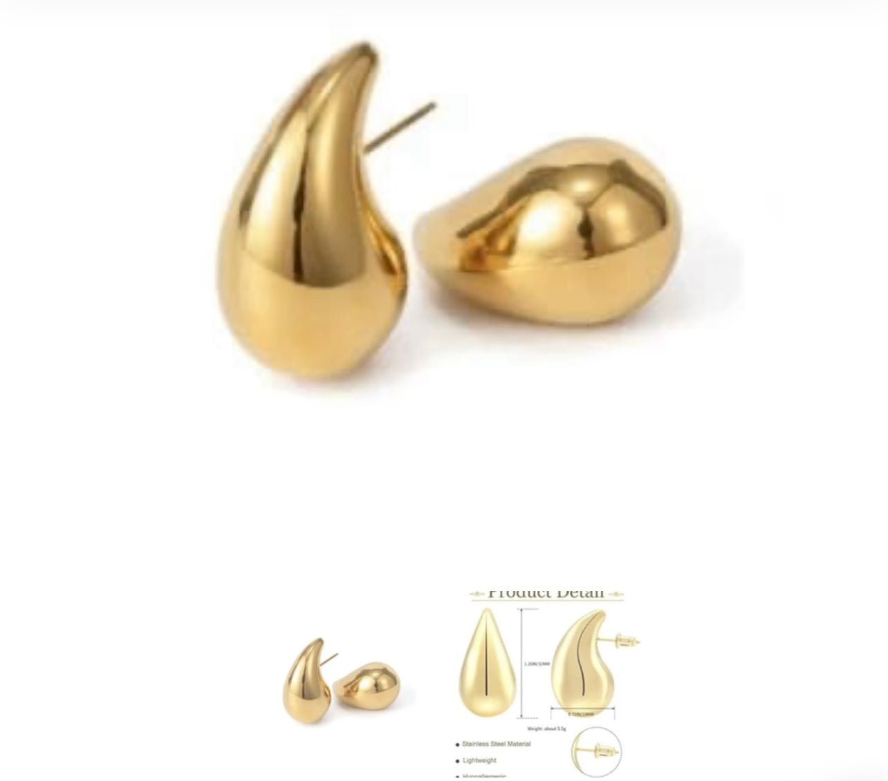 Get with it earrings