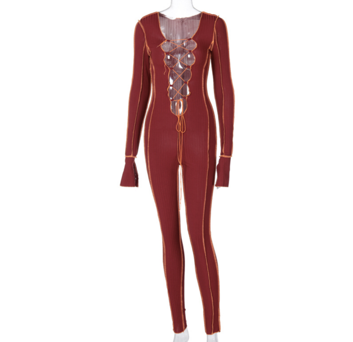 Taken1 Jumpsuit Red