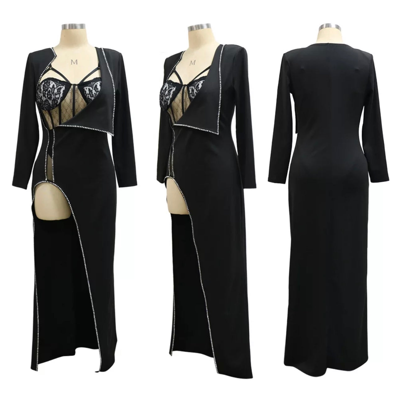 Too Sassy Black Dress