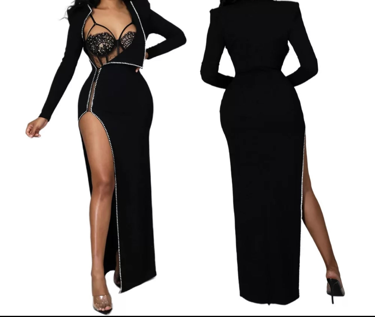 Too Sassy Black Dress