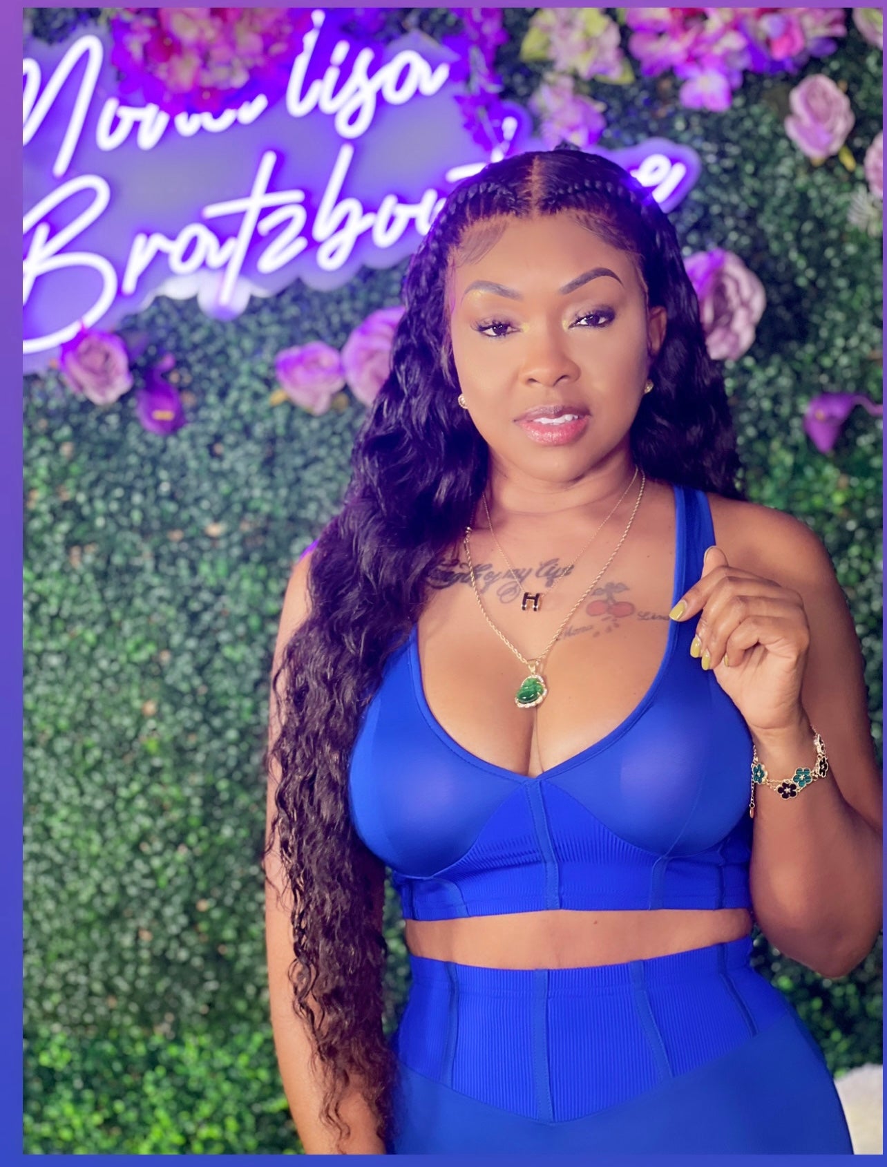 Kym’s 2pcs Set ( Blue )