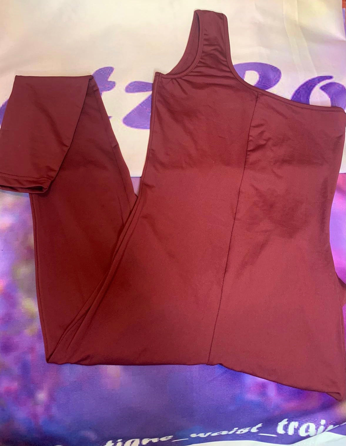 Janice Jumpsuit (Burgundy)