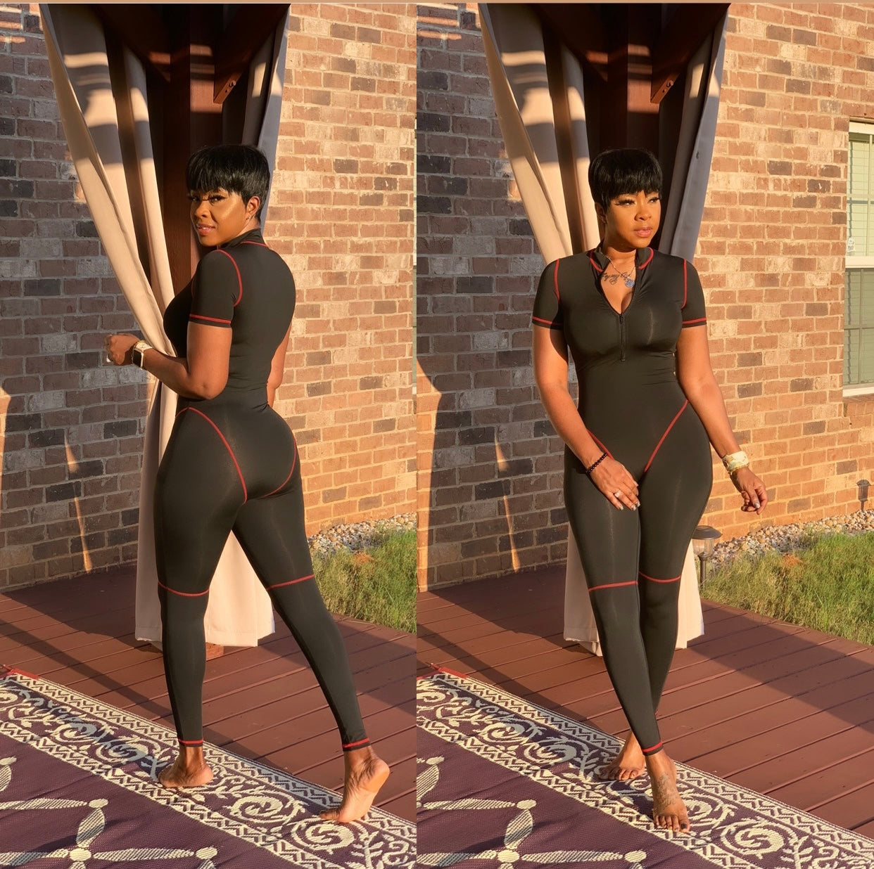 Piper Jumpsuit ( Black )